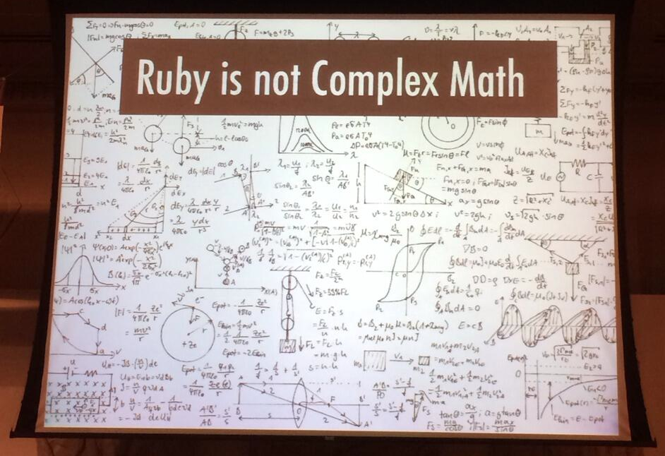 Ruby is not complex math